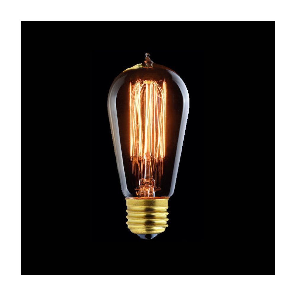 Ampoule Edison Vintage à filament Zig Zag chez Pure Deco