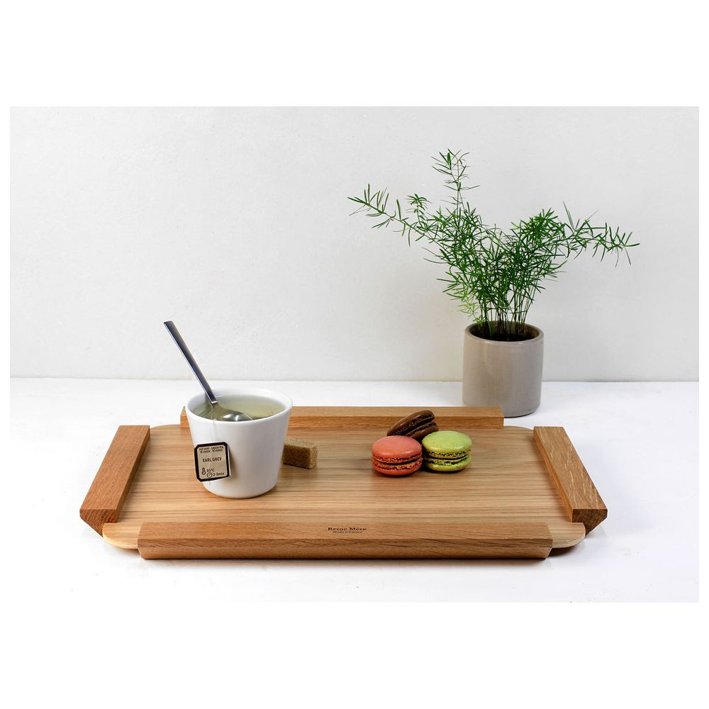 Nagina International de style feuille Plateaux de cuisine de service en bois de manguier naturel de première qualité Plateaux en bois du restaurant