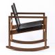 Design leather rocking chair