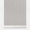 Grey thin stripes wallpaper