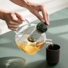 Ferm Living round glass teapot