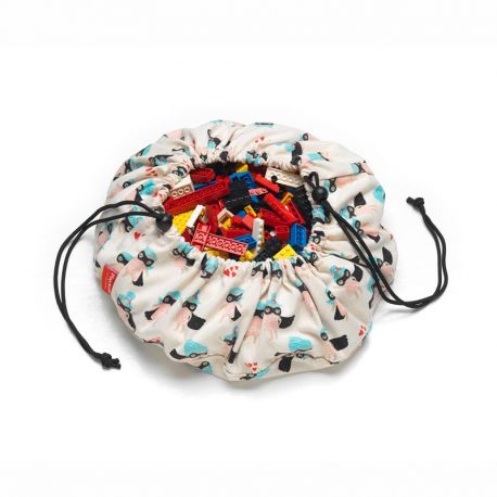 Play and Go fabric bag with sliding link 