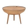 Bloomingville round coffee table in wood