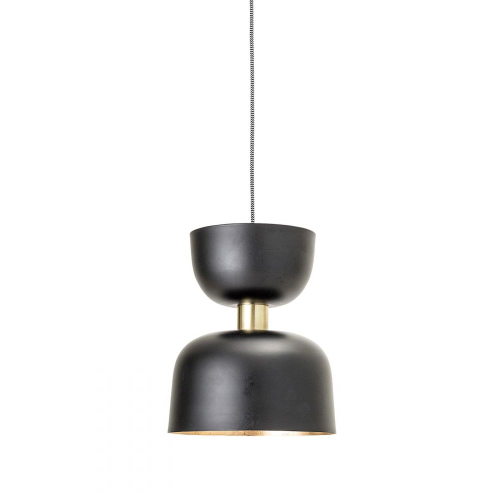 Revers Black And Gold Pendant Bloomingville