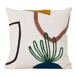 Ferm Living Island Mirage square cushion