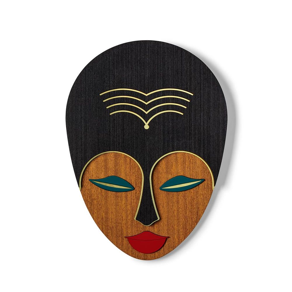 African design mask 27 signed Umasqu