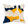 Blue and Yellow Broome Cushion Adjamée