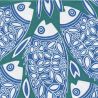 Blue Fish non-woven napkins Françoise Paviot