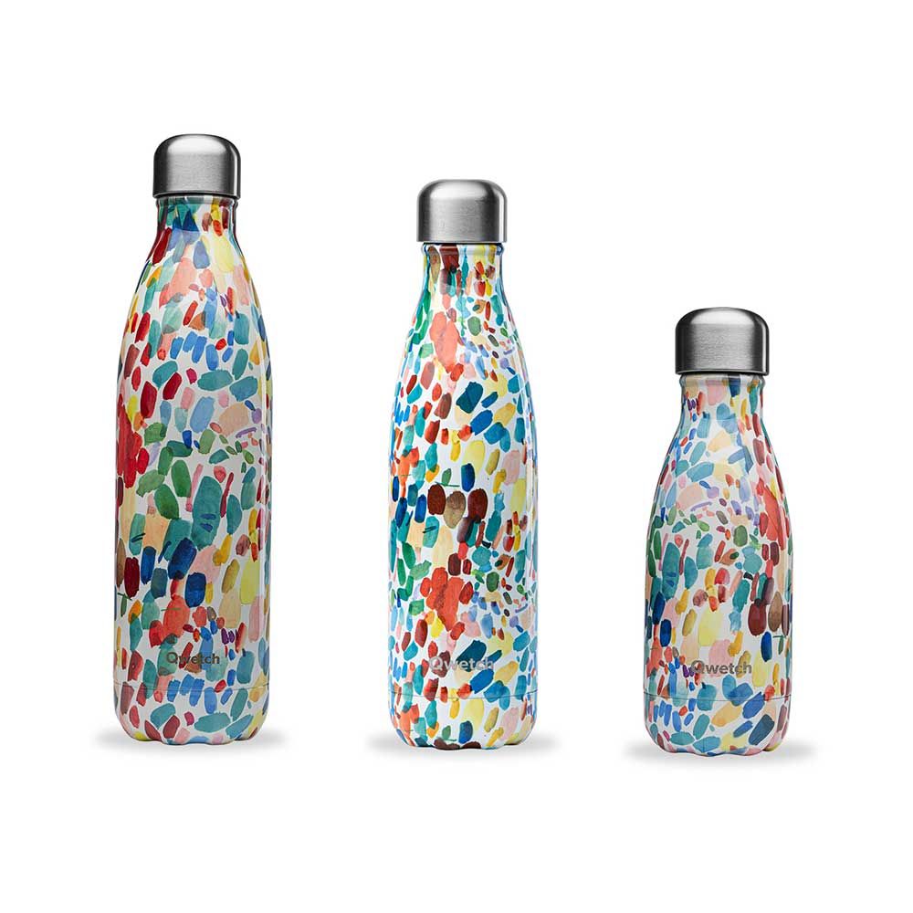 Arty Eco-friendly Arty insulated bottle from Qwetch and Bleu Tango