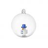 Glass Christmas Bauble Mad Frost
