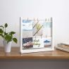 White Hangit Desk Photo display Umbra