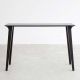 Table rectangulaire scandinave en bois noir Stua