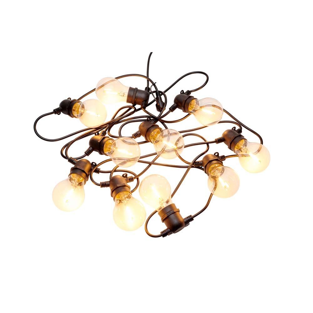Guirlande lumineuse soleil fleur 40 LED Sirius en blanc