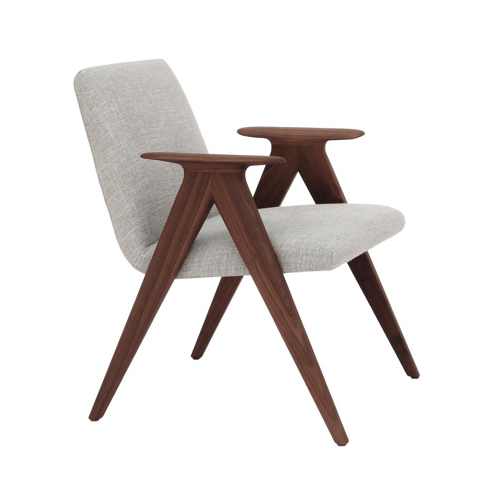 Chaise empilable en bois de frêne - Chaise Nico par Zilio