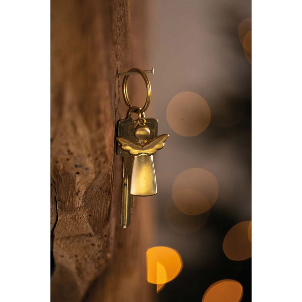 Porte-clefs Ange-gardien métal doré, Räder ○ LE TEMPS DES ENVIES ○