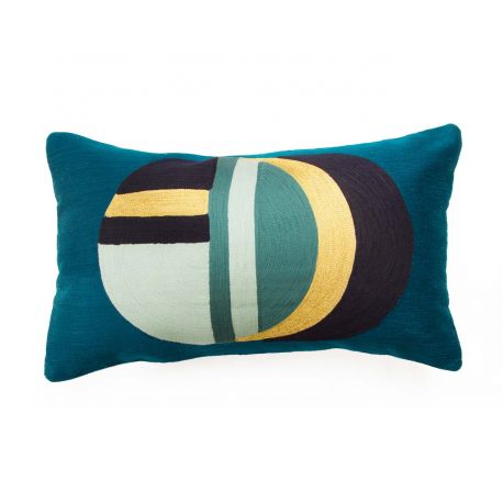 Eclipse Green Cushion Bensimon