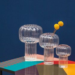 Vases Twist Transparents Maison Bensimon