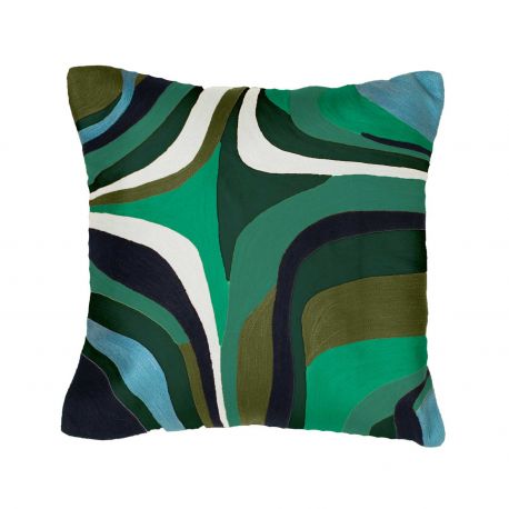 Colour Vibes Green Cushion Bensimon