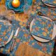 Blue Princess Non-woven Napkins Françoise Paviot