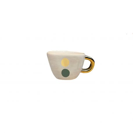 Pearl Khaki Espresso Cup Bensimon