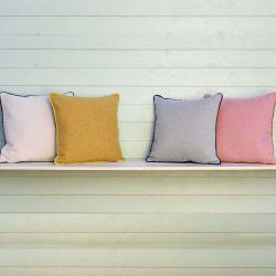 Two-Tone Outdoor Cushion Remember