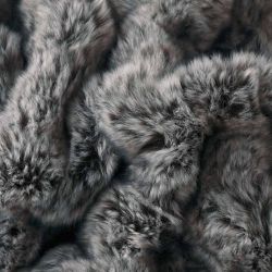 Coyote Faux fur Fleece Blanket Cocooning