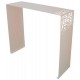 Console Cubical Blanche