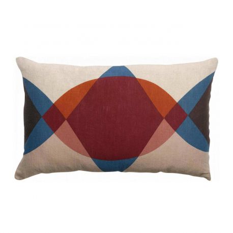 Coussin Vivaraise Multicolore Original