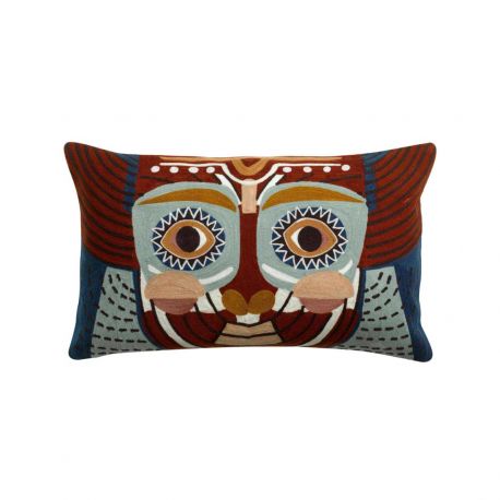 Yaku Embroidered Cushion Vivaraise