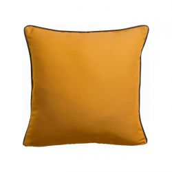 Coussin Carré Uni Jaune