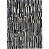 Black and White Afflux Rug Edito