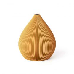 Vase Orange Ovale Recozy