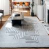 Grey Interference Rug Edito