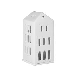 Hipped Roof House Candle Jar Räder