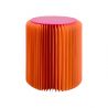 Tabouret Design Orange et Rose Remember