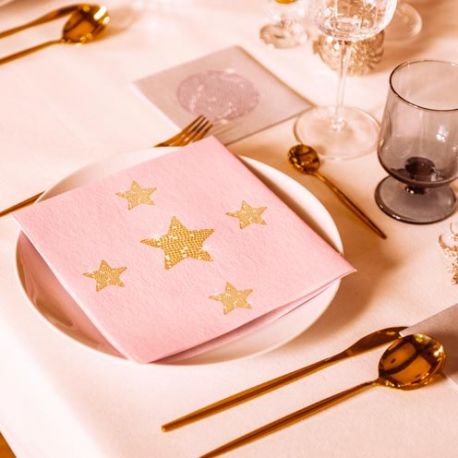 Starlight Non-woven Napkins Françoise Paviot