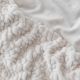 Pebble Faux fur Fleece Blanket Cocooning