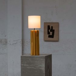 Lampe à Poser Jaune Design