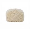 Pouf Original beige Frange