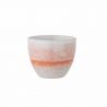 Tasse sans anse Paula Orange Minimalist