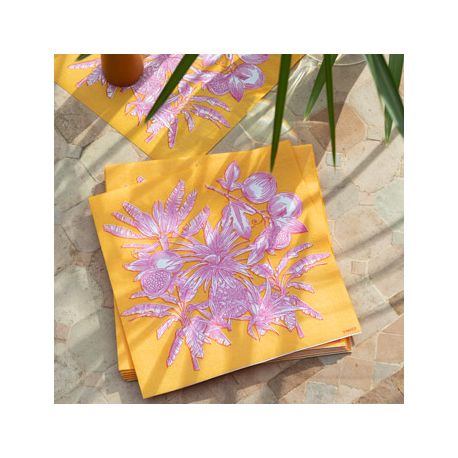 Exotic Fruit Non-woven Napkins Françoise Paviot
