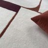 Tapis Edito Laine Design Rouille