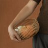 Corbeille Ronde Beige Lito 