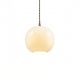 Petite Suspension Ronde Blanche 