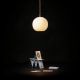 Suspension Cosmo Blanche Ronde