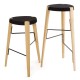 Barstool with footrest