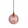 Design glass pink pendant light Ballroom