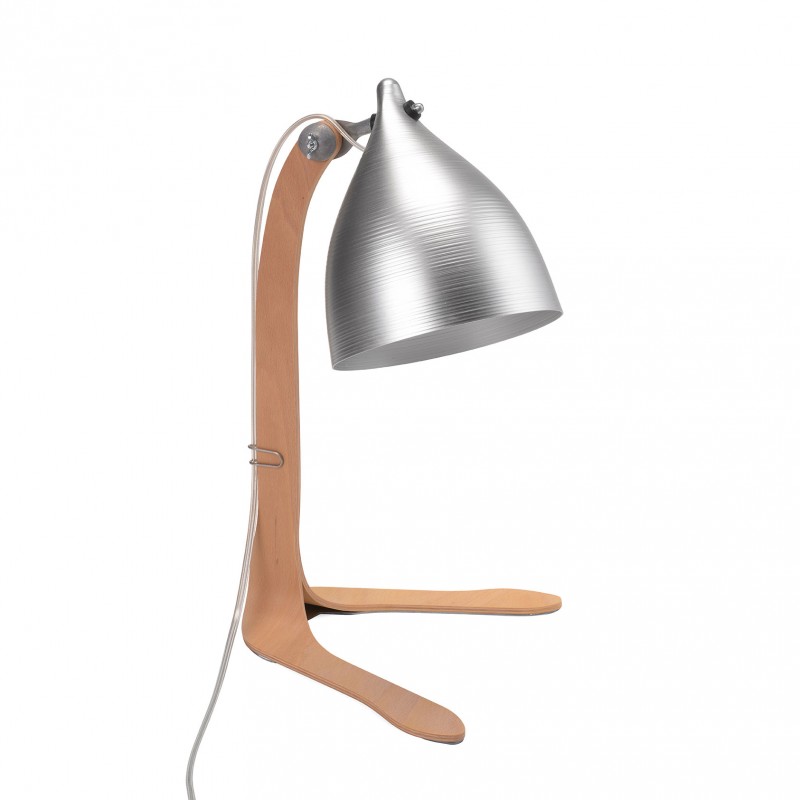 Cornette Aluminium Table Lamp By French, Aluminum Desk Lamp