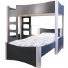 Grey high bed Mathy by bols Fusion collection
