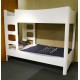 White bunk bed Fusion